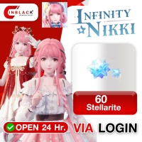 Infinity Nikki - 60 Stellarite (0.99$) Top up via LOGIN By Inblack Open 24 hr.