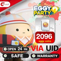 Eggy Party(GL) - 2296 eggy coins Top up UID by Inblackm open 24 hr.