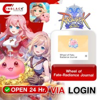 Ragnarok: Back To Glory (SEA) - Wheel of Fate-Radiance Journal 19.99$ ( For IDR User ) Top up Via Official Login By Inblack Open 24 hr.
