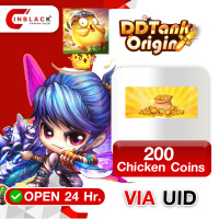 DDTank Origin (SEA) - 200 Chicken Coins Top up UID By Inblack Open 24 hr.