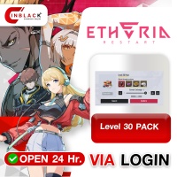 Etheria: Restart - Level 30 PACK ( 10.99$ ) Top up Via LOG IN By Inblack Open 24 hr.