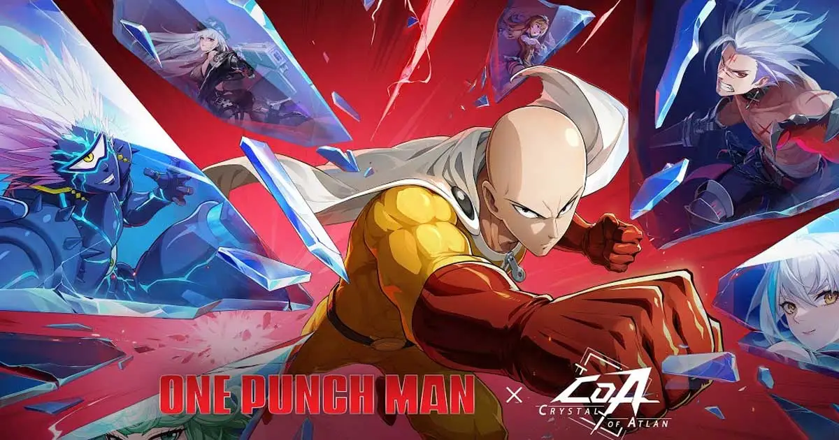Get Ready for Action: Crystal of Atlan Teams Up with One Punch Man for an Epic Crossover