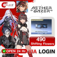Aether Gazer (GL) - 490 Shifting Flowers Top Up via Login by Inblackm open 24 hr.