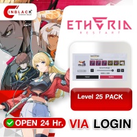 Etheria: Restart - Level 25 PACK ( 4.99$ ) Top up Via LOG IN By Inblack Open 24 hr.