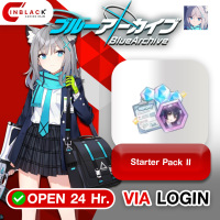 Blue Archives (GL) - Starter Pack II Top Up via Login by Inblackm open 24 hr.