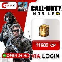 Call of Duty: Mobile (SEA) - 11680 CP Top up Via Login By Inblack Open 24hr.