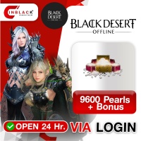 Black Dessert Online (SEA) - 9600 Pearls + Bonus Top up Via official login or Razer Link By Inblack Open 24 hr.