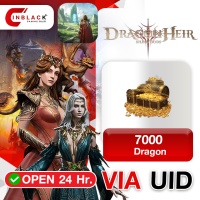 Dragonheir: Silent Gods (GL) - 7000 Dragon Crystal 99.99$ Top up UID By Inblack Open 24 hr.