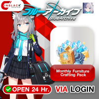 Blue Archives (GL) - Monthly Furniture Crafting Pack Top Up via Login by Inblackm open 24 hr.