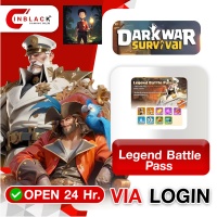 DARK WAR SURVIVAL - Legend Battle Pass ( 19.99$ ) pack VIA LOGIN BY INBLACKM open 24 hr.