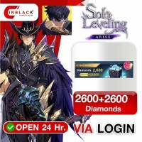 Solo Leveling: Arise (GL) - 2600+2600 Diamonds (21.99$) Top up via Login By Inblack Open 24 hr.