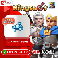 Kingshot (GL) - 5000 Gems (9.99$) Top Up via Login by Inblackm open 24 hr.