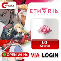 Etheria: Restart - 60 Crystal (0.99$) Top up Via LOG IN By Inblack Open 24 hr.