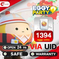 Eggy Party(GL) - 1524 eggy coins Top up UID by Inblackm open 24 hr.