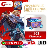 Mobile Legends: Bang Bang (Philippines) - 1163 Diamonds Top up UID By inblack Open 24 hr.
