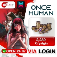 ONCE HUMAN - 2280 Crystgin (29.99$)Top up Via Login By Inblack Open 24 hr