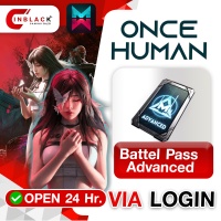 ONCE HUMAN - Battel Pass Advanced (9.99$)Top up Via Login By Inblack Open 24 hr