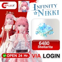 Infinity Nikki - 6480 Stellarite (99.99$) Top up via LOGIN By Inblack Open 24 hr.