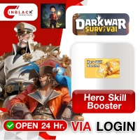 DARK WAR SURVIVAL - Hero Skill Booster ( 49.99$ ) pack VIA LOGIN BY INBLACKM open 24 hr.
