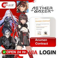 Aether Gazer (GL) - Acumen Contract Top Up via Login by Inblackm open 24 hr.