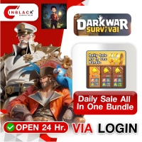 DARK WAR SURVIVAL - Daily Sale All In One Bundle ( 4.99$ ) pack VIA LOGIN BY INBLACKM open 24 hr.