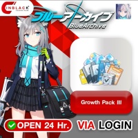 Blue Archives (GL) - Growth Pack III Top Up via Login by Inblackm open 24 hr.