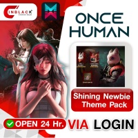 ONCE HUMAN - Shining Newbie Theme Pack (0.99$)Top up Via Login By Inblack Open 24 hr