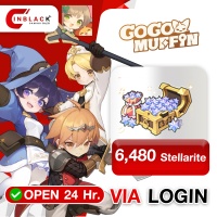 GO GO MUFFIN (GL)- 6480 Stellarite 99.99$ Top up Via LOGIN BY Inblack  open 24 hr.