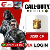 Call of Duty: Mobile (SEA) - 3280 CP Top up Via Login By Inblack Open 24hr.