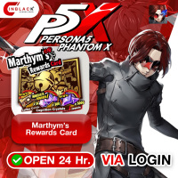 Persona5: The Phantom X (GL) - Marthym's Rewards Card 4.99$ Top up Via Login by Inblackm open 24 hr.