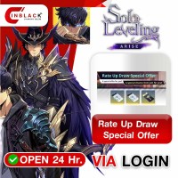 Solo Leveling: Arise (GL) - Rate Up Draw Special Offer (1.99$) Top up via Login By Inblack Open 24 hr.