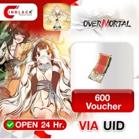 [ Promotion ]Overmortal SEA - 600 Voucher  0.99$ Top up UID By Inblack Open 24 hr.
