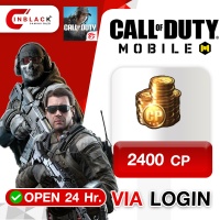 Call of Duty: Mobile (SEA) - 2400 CP Top up Via Login By Inblack Open 24hr.