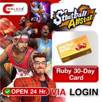 Streetball Allstar (GL) - Ruby 30-Day Card 19.99$ Top up Official LOGIN By Inblack Open 24hr.