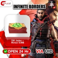 Infinite Borders (GL) - 720 Jades + Bonus 9.99$ Top up UID By Inblack Open 24 hr.