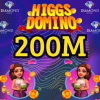 200M - Higgs Domino Island Gold Coin HDI  CHIP - 200 M CIP Fastest Delivery 24 Hours Online