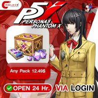 Persona5: The Phantom X (GL) - Any Pack 12.49$ Top up Via Login by Inblackm open 24 hr.