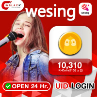 [ Promotion ] WeSing Top up 10,310  K-Coin(5155 x 2) UID (For PHP User)by Inblackm open 24 hr.