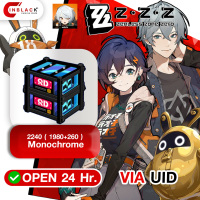 Zenless Zone Zero : 2240 ( 1980+260 ) Monochrome Top up UID by Inblackm Open 24 hr.