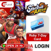 Streetball Allstar (GL) - Ruby 7-Day Card	 4.99$ Top up Official LOGIN By Inblack Open 24hr.