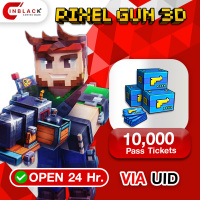 Pixel Gun 3D - 10000 PP Tickets 99.99$ Top up UID By Inblack Open 24 hr.