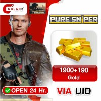 PURE SNIPER GL - 1900+190 Gold 9.99$ Top up UID By Inblack Open 24hr.