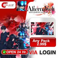 Alterna Vvelt Blue Exorcist AS (GL) - Any Pack 2.99$ Top up Via Login by Inblackm open 24 hr.