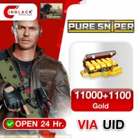 PURE SNIPER GL - 11000+1100 Gold 49.99$ Top up UID By Inblack Open 24hr.