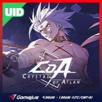 [ Instant ] Crystal of Atlan / 60 Vouchers + 3 Bonus - UID Only - No Login Required #2741#