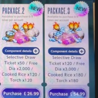 Brown Dust 2 Selective draw ticket package 2 +3