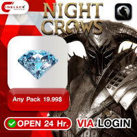 Night Crows (GL) - Any Pack 19.99$ Top up Via Login by Inblackm open 24 hr.