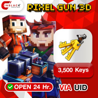 Pixel Gun 3D - 3500 Key 49.99$ Top up UID By Inblack Open 24 hr.