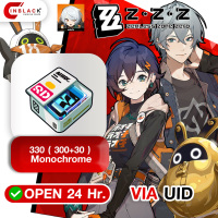 Zenless Zone Zero : 330 ( 300+30 ) Monochrome Top up UID by Inblackm Open 24 hr.