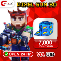 Pixel Gun 3D - 7000 PP Tickets 74.99$ Top up UID By Inblack Open 24 hr.